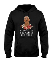 Poodle All I Need Hooded Sweatshirt thumbnail