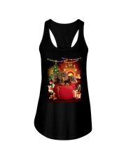 Dachshund Bag Phoebe 018 Ladies Flowy Tank thumbnail