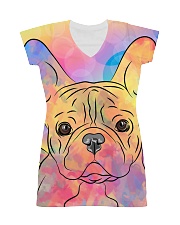 French Bulldog Color Summer All-over Dress thumbnail