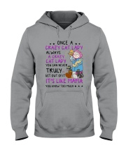 Crazy Cat Lady 1810 Hooded Sweatshirt thumbnail