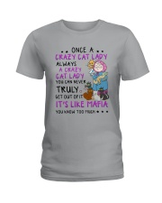 Crazy Cat Lady 1810 Ladies T-Shirt thumbnail