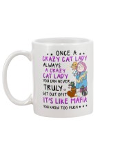 Crazy Cat Lady 1810 Mug back