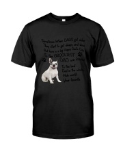 Grooviest Dad French Bulldog Classic T-Shirt thumbnail