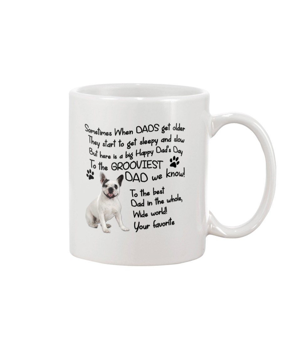 Grooviest Dad French Bulldog Mug