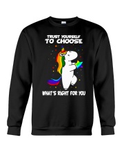 PHOEBE - Trust yourself to choose - 0512 - C8 Crewneck Sweatshirt front