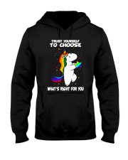 PHOEBE - Trust yourself to choose - 0512 - C8 Hooded Sweatshirt thumbnail