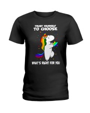 PHOEBE - Trust yourself to choose - 0512 - C8 Ladies T-Shirt thumbnail