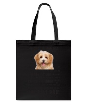 Human Dad Havanese Tote Bag thumbnail