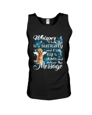 Fly To Heaven Golden Retriever Unisex Tank thumbnail