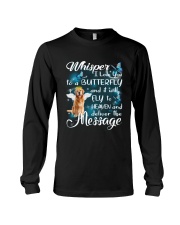 Fly To Heaven Golden Retriever Long Sleeve Tee thumbnail