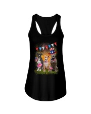 American Pit Bull Terrier America Ladies Flowy Tank thumbnail