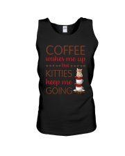 Cat Coffee Unisex Tank thumbnail