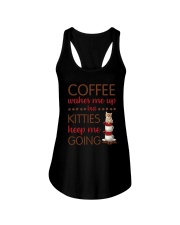 Cat Coffee Ladies Flowy Tank thumbnail