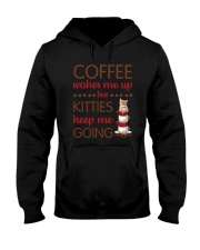 Cat Coffee Hooded Sweatshirt thumbnail