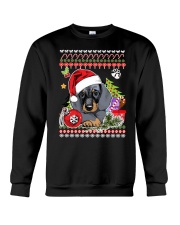 Dachshund Christmas Phoebe 018 Crewneck Sweatshirt thumbnail