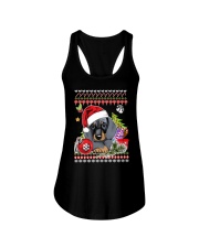 Dachshund Christmas Phoebe 018 Ladies Flowy Tank thumbnail