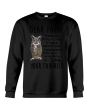 Dear Papa Owl Crewneck Sweatshirt thumbnail