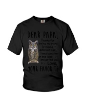 Dear Papa Owl Youth T-Shirt thumbnail