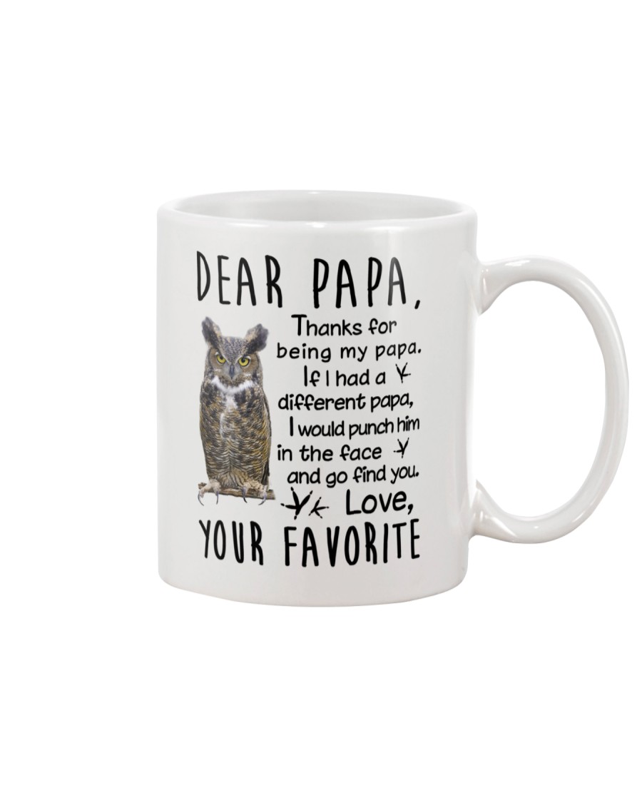 Dear Papa Owl Mug