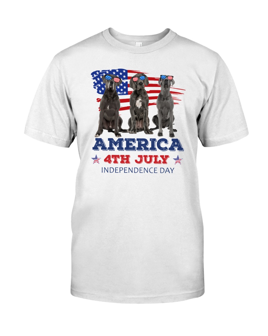 4th July Great Dane Classic T-Shirt