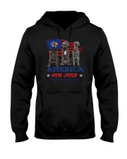 4th July Great Dane Hooded Sweatshirt thumbnail