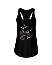 Dad Of Dachshund Ladies Flowy Tank thumbnail