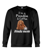 Poodle Kinda Mom Crewneck Sweatshirt thumbnail