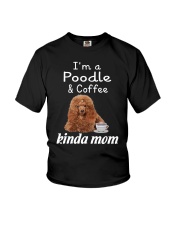 Poodle Kinda Mom Youth T-Shirt thumbnail