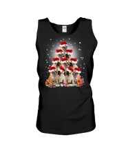 PHOEBE - Bulldog in party hat - 0911 - E14 Unisex Tank thumbnail