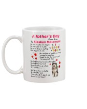 Poem From Alaskan Malamute Mug back