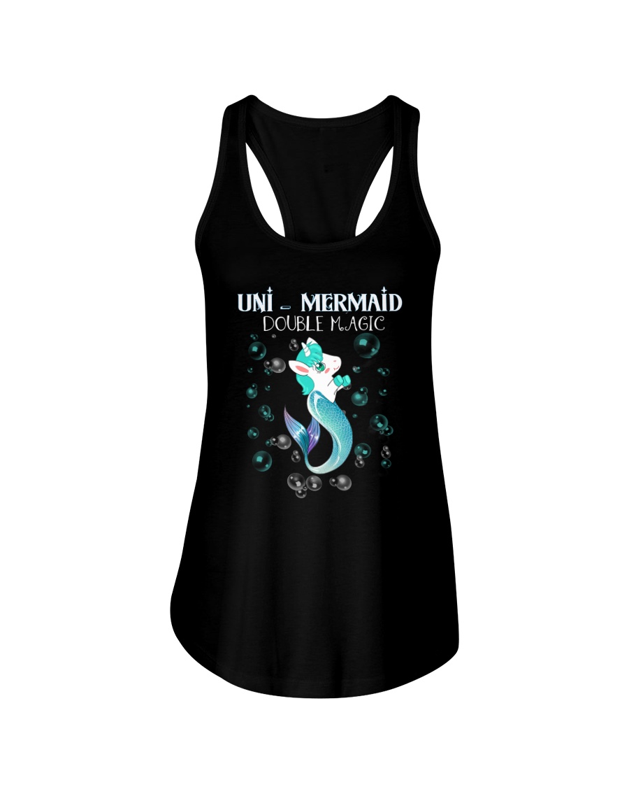 Unicorn Mermaid Ladies Flowy Tank