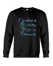 Mermaid Adult Crewneck Sweatshirt thumbnail
