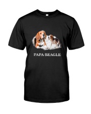 Papa Beagle Classic T-Shirt front