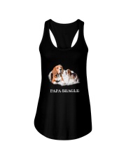 Papa Beagle Ladies Flowy Tank thumbnail