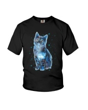 Cat Galaxy Youth T-Shirt thumbnail