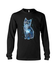 Cat Galaxy Long Sleeve Tee thumbnail
