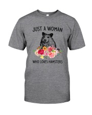 Just A Woman Hamster Classic T-Shirt front