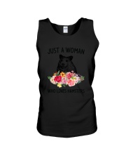 Just A Woman Hamster Unisex Tank thumbnail