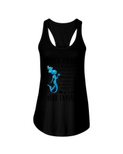 Dear Papa Mermaid Ladies Flowy Tank thumbnail