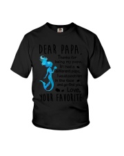 Dear Papa Mermaid Youth T-Shirt thumbnail