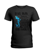 Dear Papa Mermaid Ladies T-Shirt thumbnail