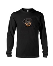 Human Dad Rottweiler Long Sleeve Tee thumbnail