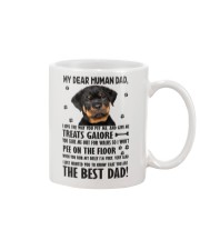 Human Dad Rottweiler Mug thumbnail