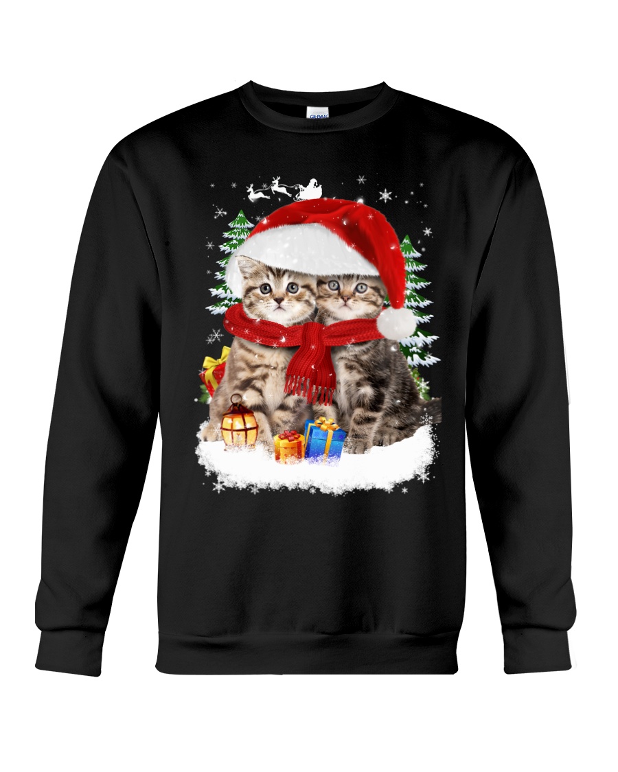 Cats Friendship Crewneck Sweatshirt