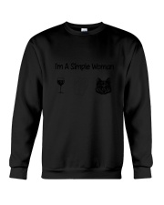 Akita Simple Woman Crewneck Sweatshirt thumbnail