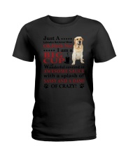 Labrador Retriever Crazy Funny Ladies T-Shirt thumbnail