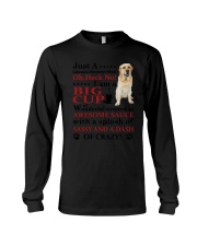 Labrador Retriever Crazy Funny Long Sleeve Tee thumbnail