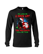 Holiday Black Cat Long Sleeve Tee thumbnail