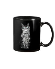Cat Tropical Flowers Halloween Mug thumbnail