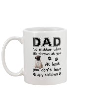 Dad Pug Mug back